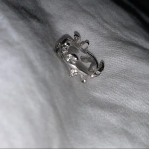 Silver Leaves Ring